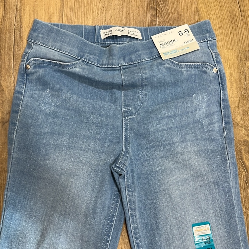 Denim Co girls mid-rise jeggings - Picture 3 of 7
